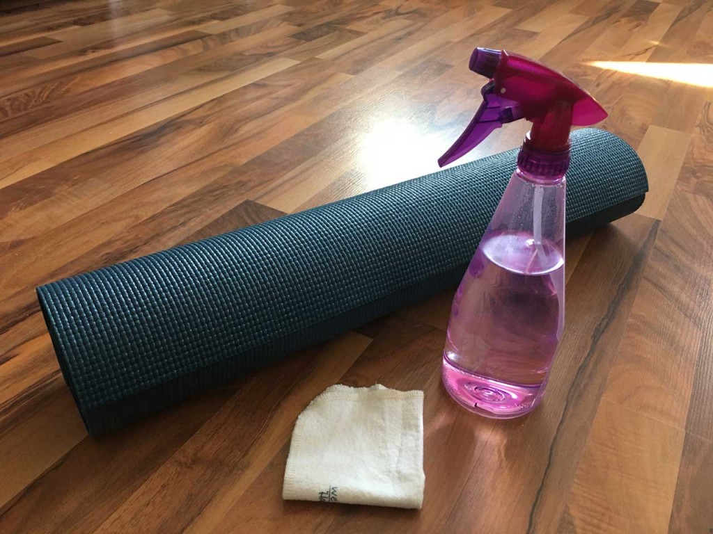 Deine Yogamatte reinigen