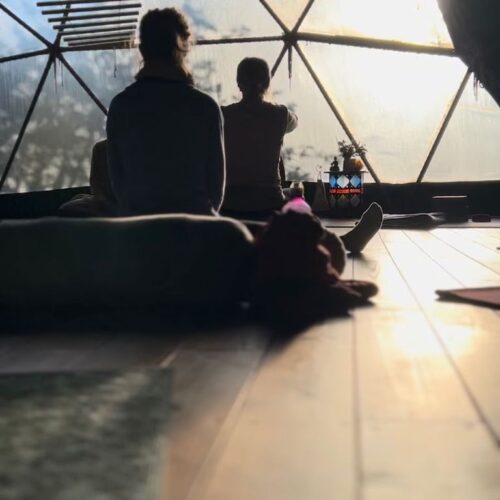 Morgenlicht im Yoga Dom